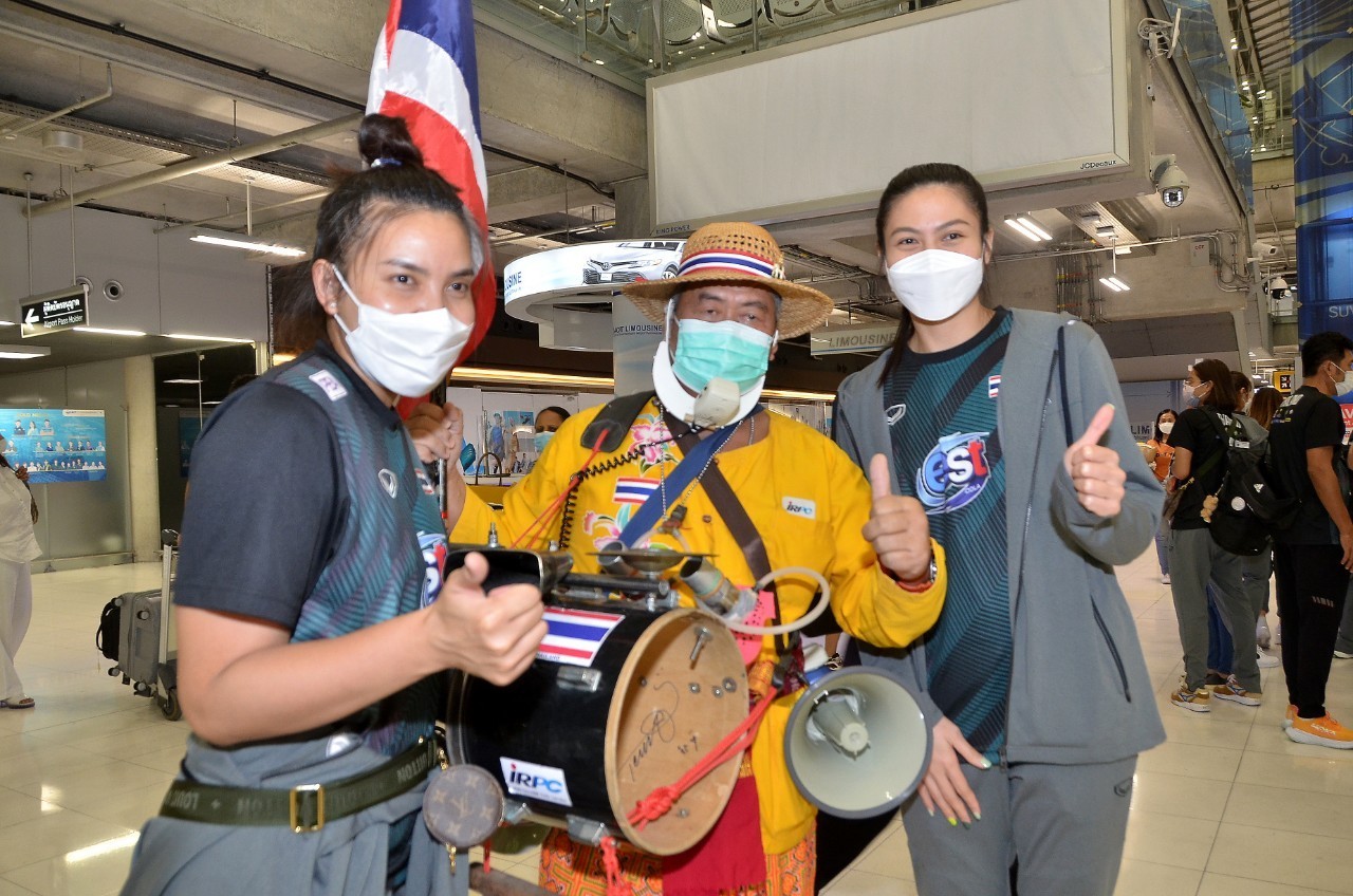 ร่วมสนับสนุน “นักกีฬาวอลเลย์บอลหญิงทีมชาติไทย” ในการแข่งขันเนชั่นลีก 2022